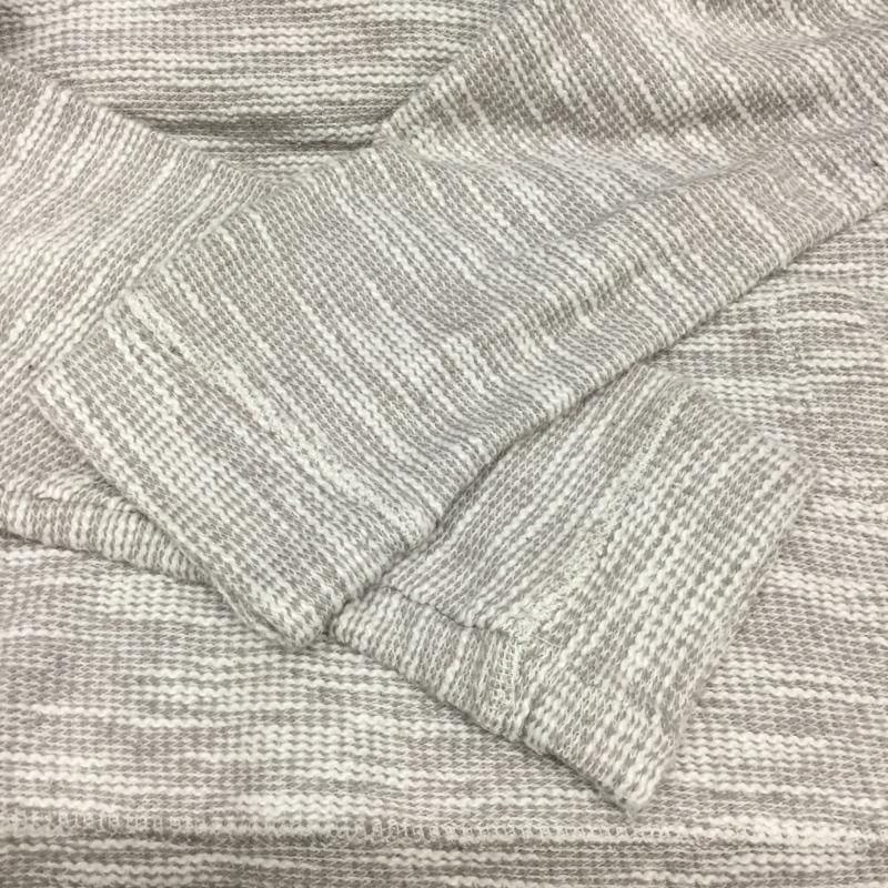 アメリカンイーグル AMERICANEAGLE パーカー 長袖 プルオーバー S ワンポイント 白 / ホワイト / X 灰 / グレー / メンズ USED 古着 中古 10072405