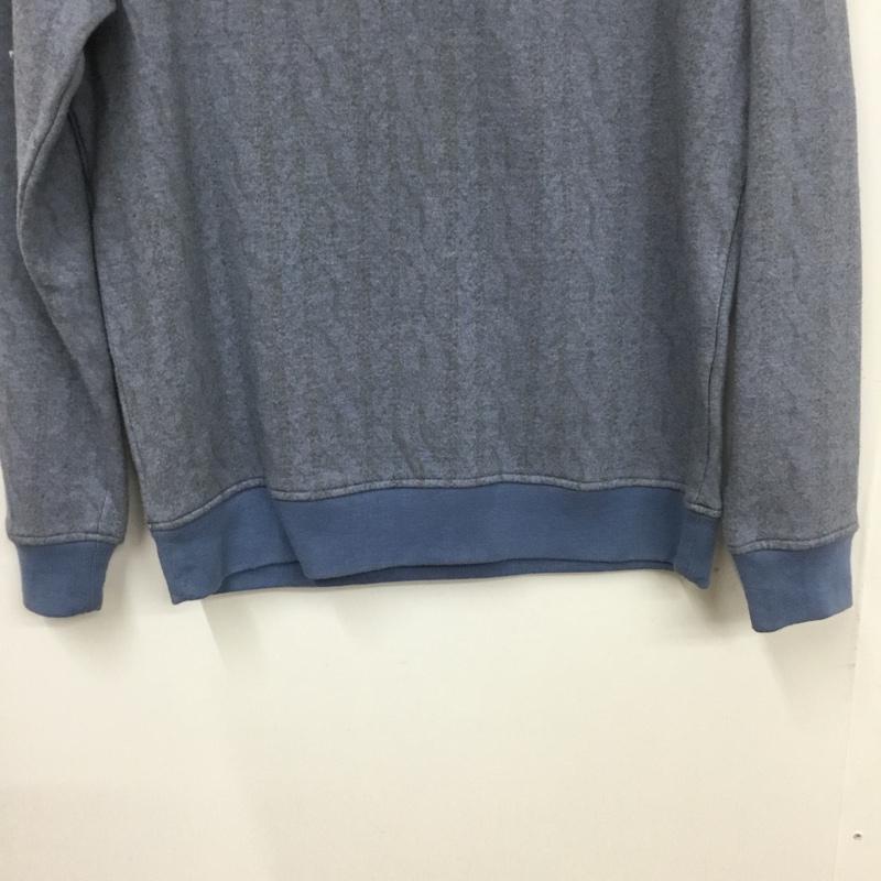 ハレ HARE トレーナー 長袖 HA020091TS スウェット S 総柄 水色 / ライトブルー / メンズ USED 古着 中古 10072417