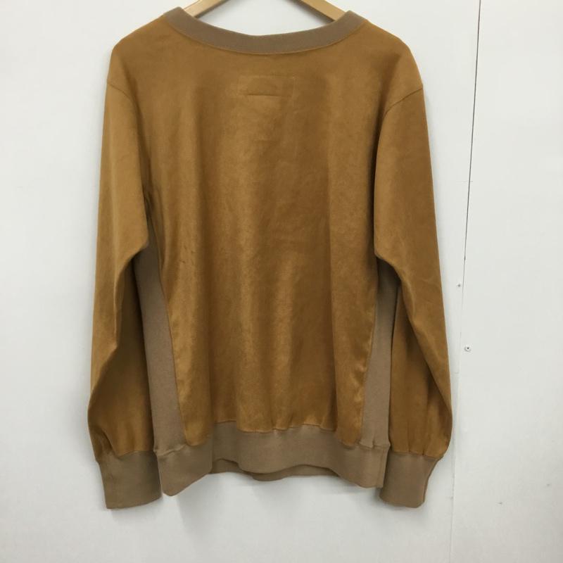 シアタープロダクツ THEATRE PRODUCTS トレーナー 長袖 TB140302-09 プリント キャメル / キャメル / メンズ USED 古着 中古 10072421