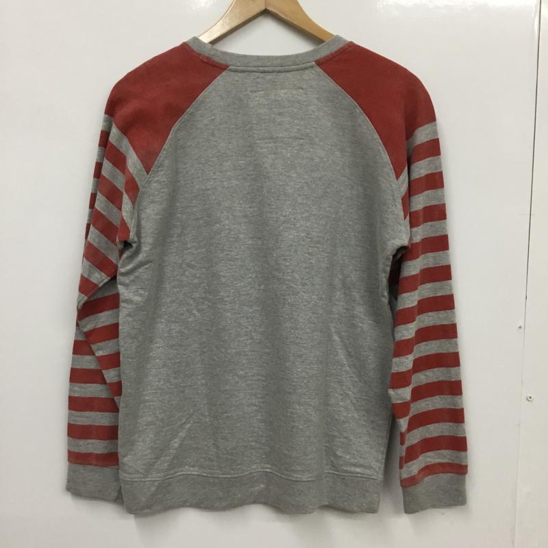 古着 USED カットソー 長袖 ラグランスリーブ 星条旗 M 総柄 マルチカラー / マルチカラー / メンズ USED 古着 中古 10072424