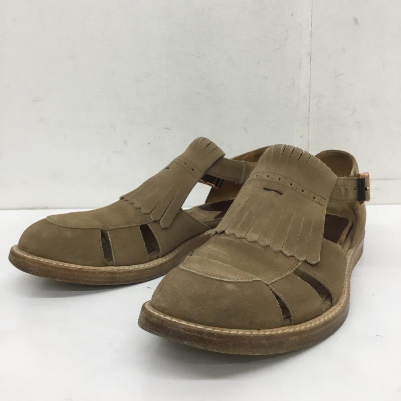 ポールスミス Paul Smith サンダル サンダル レザーキルト グルカサンダル スウェード US:6.5 ベージュ / ベージュ / メンズ USED 古着 中古 10072447