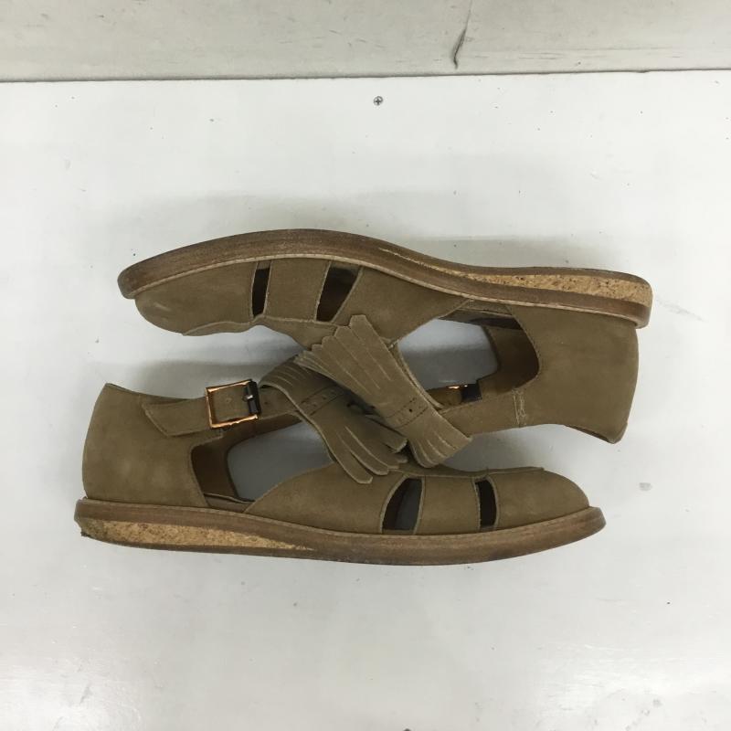 ポールスミス Paul Smith サンダル サンダル レザーキルト グルカサンダル スウェード US:6.5 ベージュ / ベージュ / メンズ USED 古着 中古 10072447
