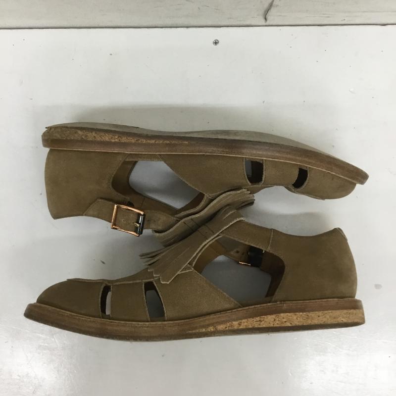 ポールスミス Paul Smith サンダル サンダル レザーキルト グルカサンダル スウェード US:6.5 ベージュ / ベージュ / メンズ USED 古着 中古 10072447