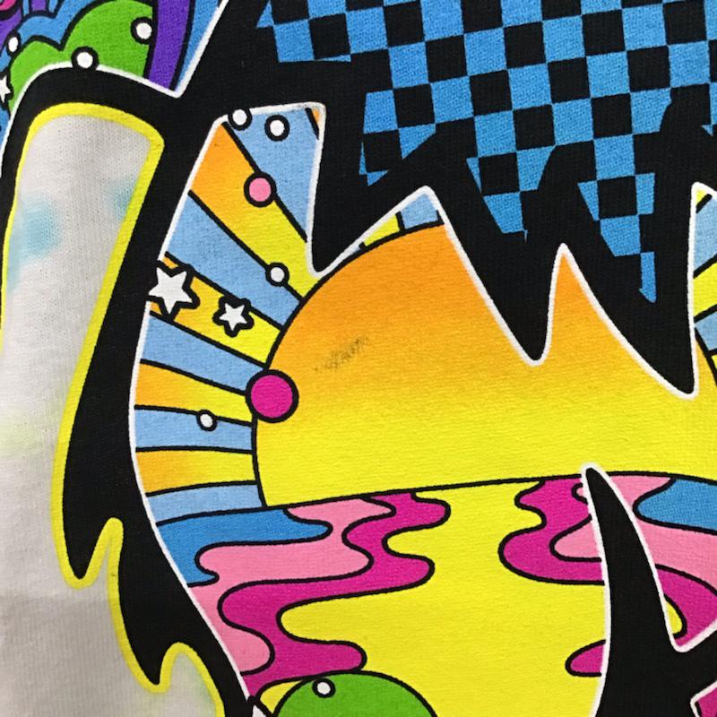 リキッドブルー LIQUID BLUE Tシャツ 半袖 GRATEFUL DEAD タイダイ L キャラクター マルチカラー / マルチカラー / メンズ USED 古着 中古 10072450