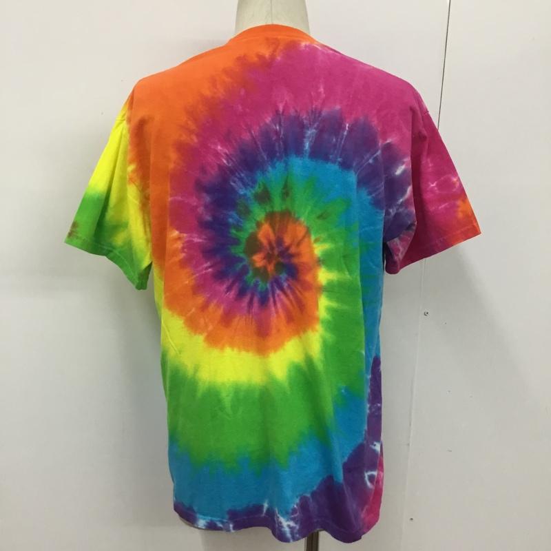 リキッドブルー LIQUID BLUE Tシャツ 半袖 GRATEFUL DEAD タイダイ L キャラクター マルチカラー / マルチカラー / メンズ USED 古着 中古 10072451