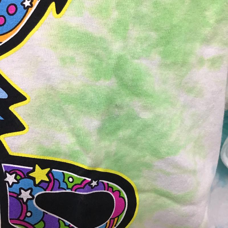 リキッドブルー LIQUID BLUE Tシャツ 半袖 GRATEFUL DEAD タイダイ L キャラクター マルチカラー / マルチカラー / メンズ USED 古着 中古 10072453