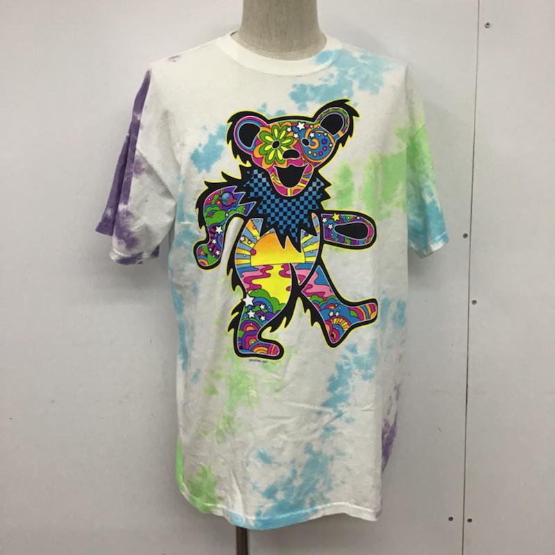 リキッドブルー LIQUID BLUE Tシャツ 半袖 GRATEFUL DEAD タイダイ L キャラクター マルチカラー / マルチカラー / メンズ USED 古着 中古 10072456