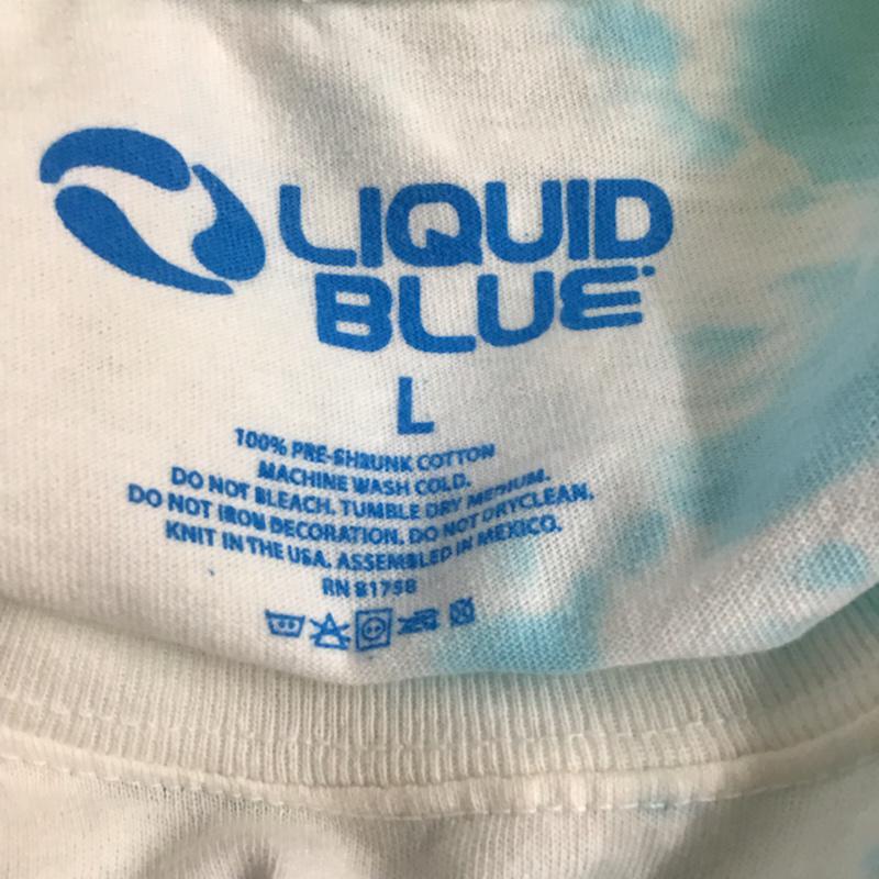 リキッドブルー LIQUID BLUE Tシャツ 半袖 GRATEFUL DEAD タイダイ L キャラクター マルチカラー / マルチカラー / メンズ USED 古着 中古 10072456