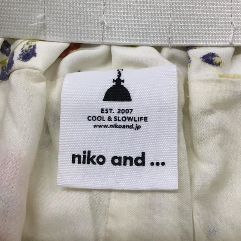 ニコアンド niko and... ボトムス ボトムス ST61CL04AD スカーチョ スカンツ ワイドパンツ L 花柄 マルチカラー / マルチカラー / レディース USED 古着 中古 10072503