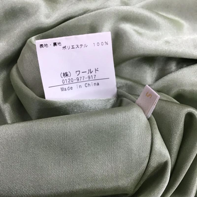 エージーバイアクアガール AGBYAQUAGIRL ワンピース ひざ丈スカート C12-59205 バックファスナー S 花柄 マルチカラー / マルチカラー / レディース USED 古着 中古 10072525