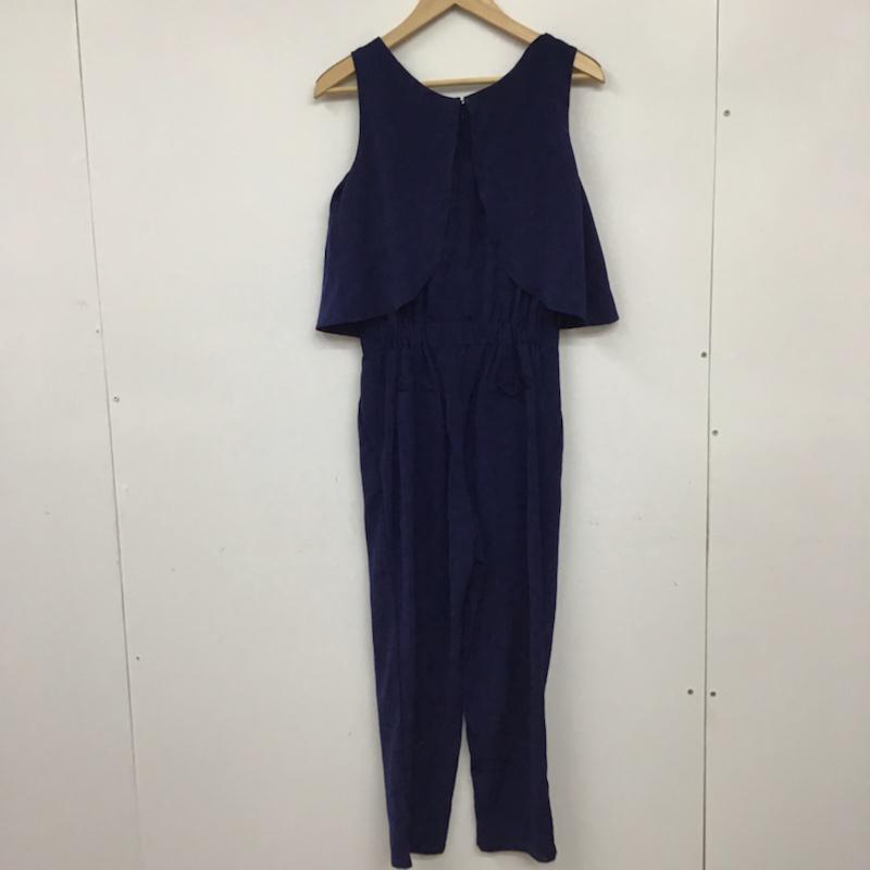 セシルマクビー CECIL McBEE ワンピース・ドレス・オールインワン ワンピース・ドレス・オールインワン 16AP09 バックファスナー ビシュー M 無地 紺 / ネイビー / レディース USED 古着 中古 10072537