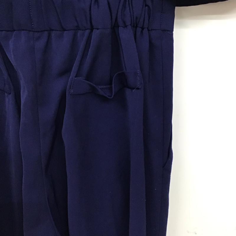 セシルマクビー CECIL McBEE ワンピース・ドレス・オールインワン ワンピース・ドレス・オールインワン 16AP09 バックファスナー ビシュー M 無地 紺 / ネイビー / レディース USED 古着 中古 10072537