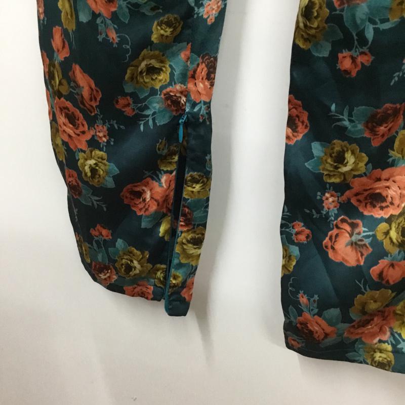 メゾンギルフィー MAISON GILFY ボトムス ボトムス G10S1002-P テーパード イージーパンツ 裾ファスナー 花柄 マルチカラー / マルチカラー / レディース USED 古着 中古 10072561