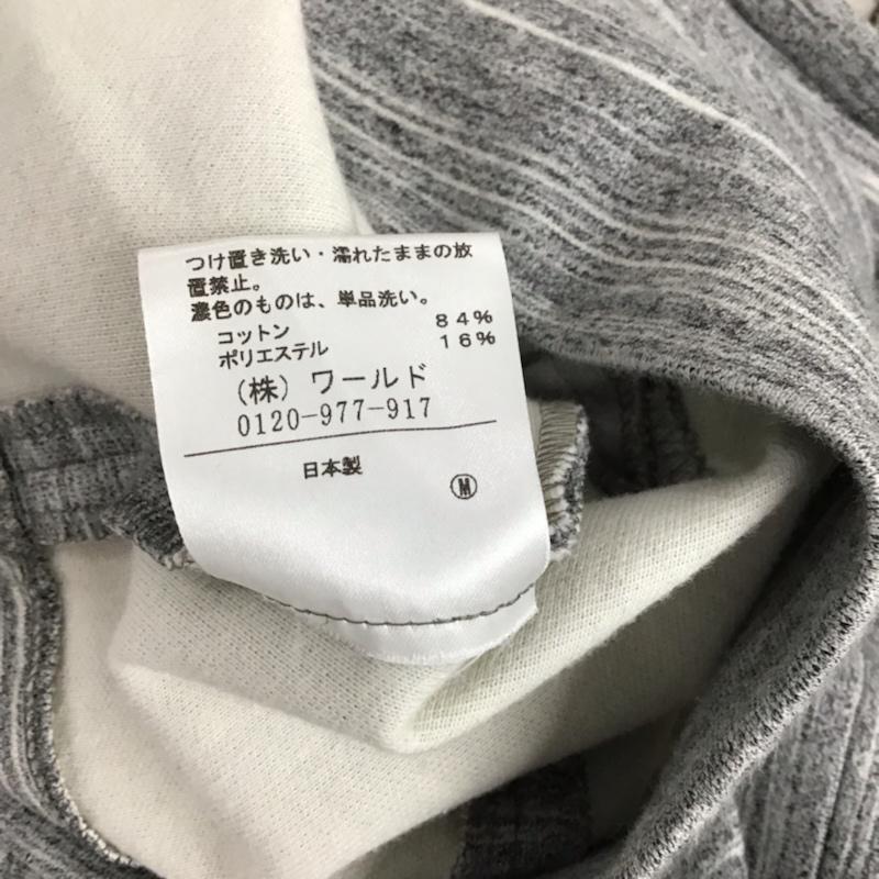 アンタイトル UNTITLED ワンピース ひざ丈スカート 1 灰 / グレー / レディース USED 古着 中古 10072593