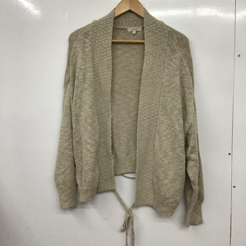 スタディオクリップ studio CLIP カーディガン 長袖 FREE 無地 マルチカラー / マルチカラー / レディース USED 古着 中古 10072618