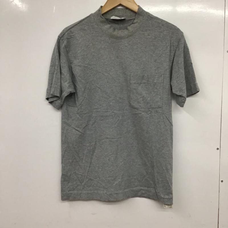 アダムエロペ ADAM ET ROPE' Tシャツ 半袖 GMM-0651-A モックネック M 無地 灰 / グレー / メンズ USED 古着 中古 10072636