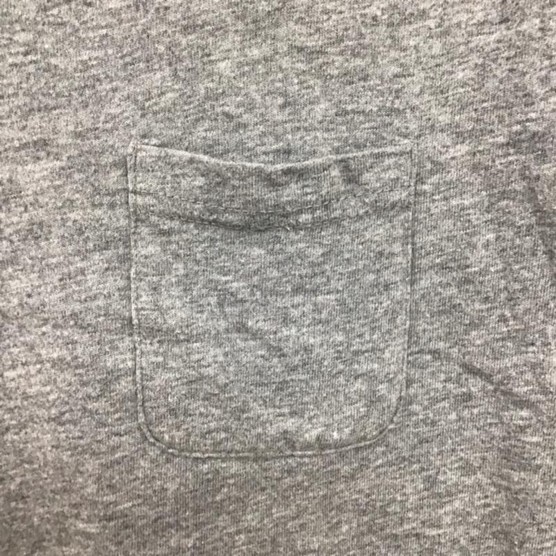 チャンピオン Champion Tシャツ 半袖 CWSH367R 胸ポケット M ワンポイント 灰 / グレー / レディース USED 古着 中古 10072644