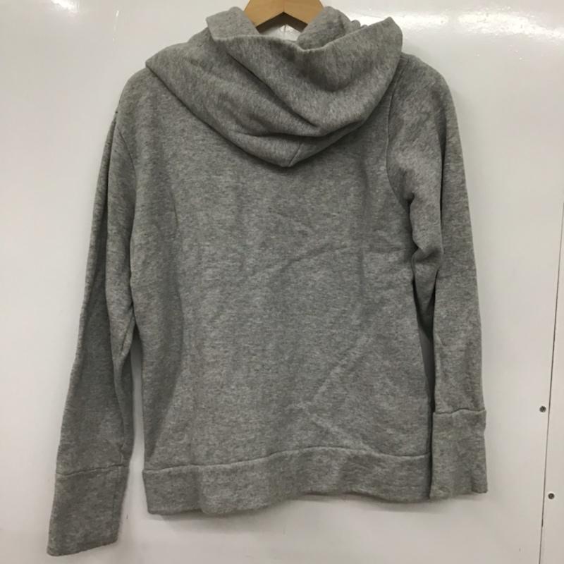 ブラックバイマウジー BLACK BY MOUSSY パーカー 長袖 フーディ 2 無地 灰 / グレー / レディース USED 古着 中古 10072650