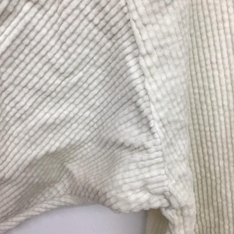 ザラ ZARA ジャケット、上着 ジャケット、ブレザー コーデュロイジャケット M 無地 白 / ホワイト / レディース USED 古着 中古 10072651