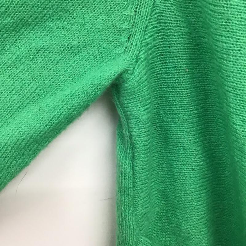 マイセルフアバハウス MYSELF ABAHOUSE ニット、セーター 長袖 タグ付 FREE 無地 緑 / グリーン / レディース USED 古着 中古 10072665