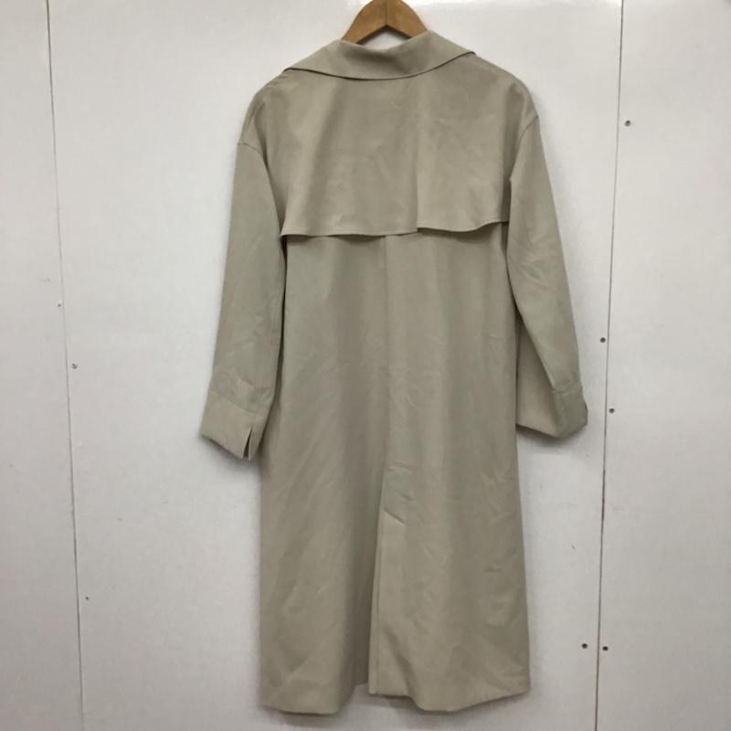 ナチュラルビューティーベーシック NATURAL BEAUTY BASIC コート コート一般 L 無地 アイボリー / アイボリー / レディース USED 古着 中古 10072667