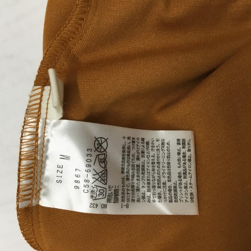 インデックス index ボトムス ボトムス タグ付き M 無地 茶 / ブラウン / レディース USED 古着 中古 10072682