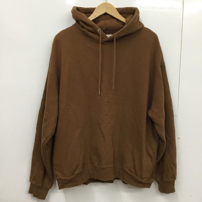 マウジー MOUSSY パーカー 長袖 FREE 無地 茶 / ブラウン / レディース USED 古着 中古 10072692