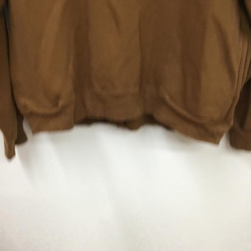 マウジー MOUSSY パーカー 長袖 FREE 無地 茶 / ブラウン / レディース USED 古着 中古 10072692