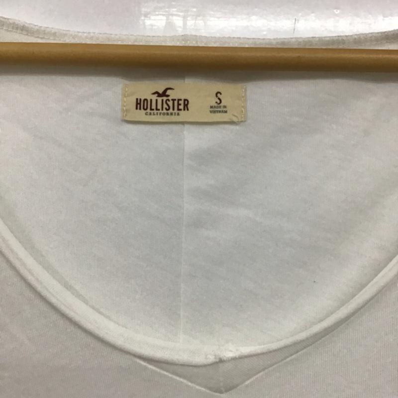 ホリスター Hollister Tシャツ 半袖 GB18401-2010 S プリント 白 / ホワイト / レディース USED 古着 中古 10072772