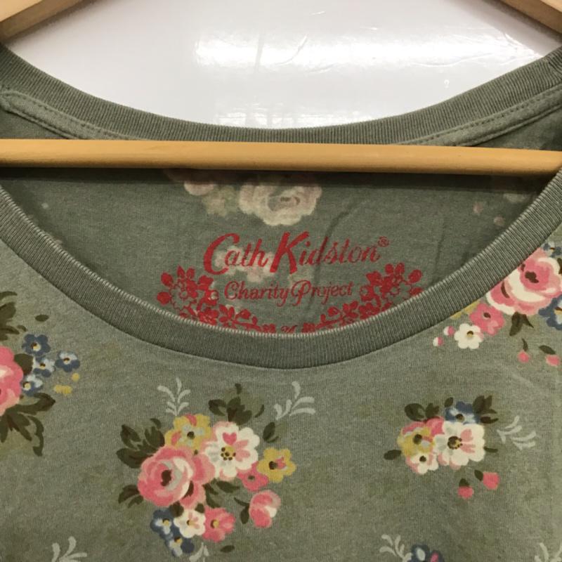 キャスキッドソン Cath Kidston Tシャツ 半袖 UNIQLO コラボ ユニクロ パフスリーブ M 花柄 マルチカラー / マルチカラー / レディース USED 古着 中古 10072779