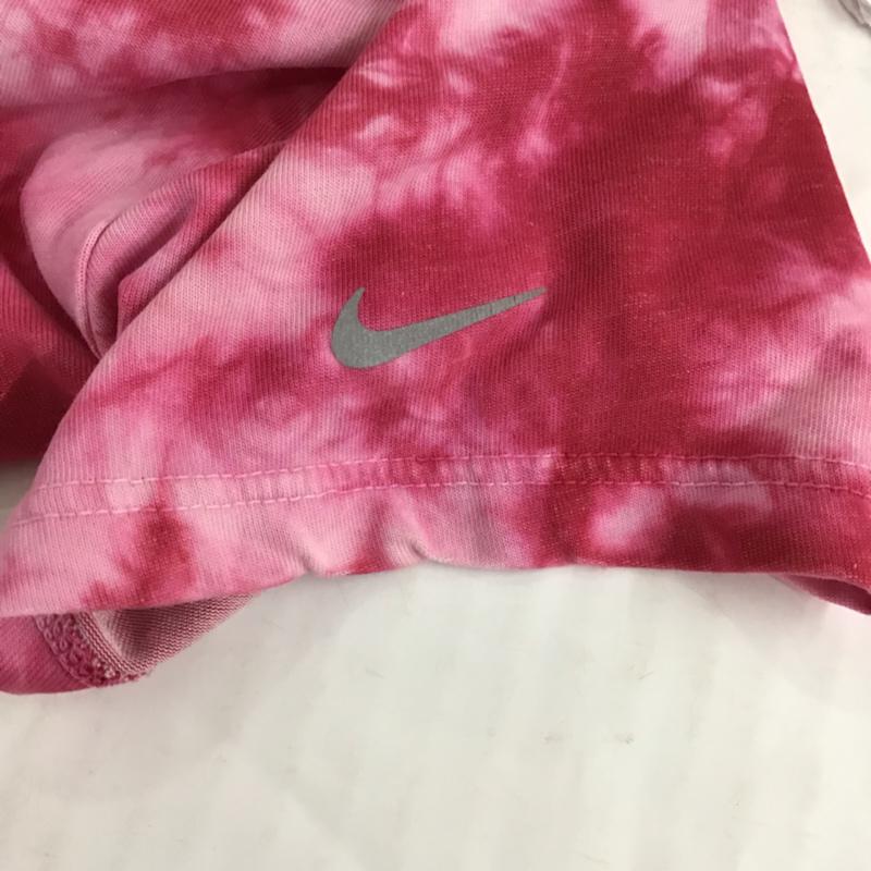 ナイキ NIKE Tシャツ 半袖 428872-640 Running タイダイ L ロゴ、文字 桃 / ピンク / レディース USED 古着 中古 10072797