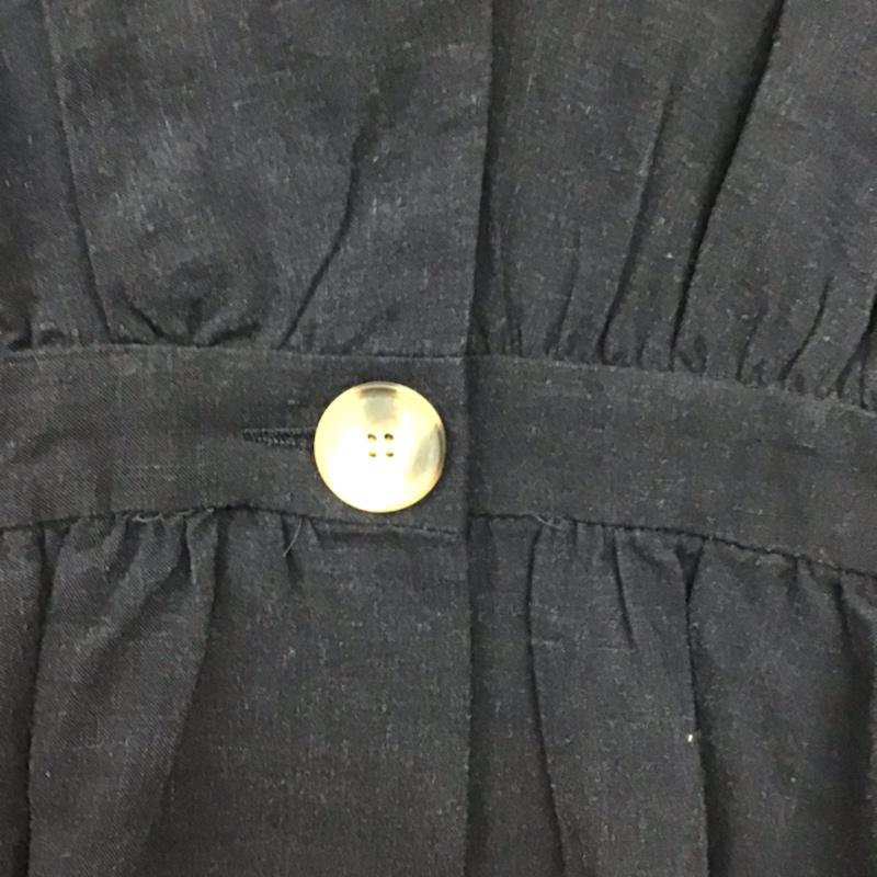 ザラティーアールエフ ZARA TRF シャツ、ブラウス 長袖 タグ付 S 無地 紺 / ネイビー / レディース USED 古着 中古 10072823