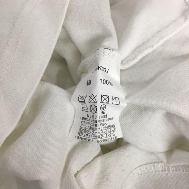 チャンピオン Champion Tシャツ 半袖 L プリント 白 / ホワイト / メンズ USED 古着 中古 10072856