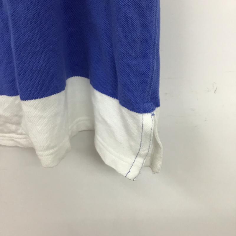 ポロバイラルフローレン Polo by RALPH LAUREN ポロシャツ 半袖 LL ボーダー柄 マルチカラー / マルチカラー / メンズ USED 古着 中古 10072861