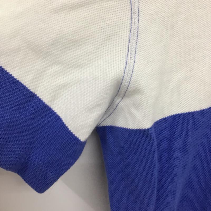 ポロバイラルフローレン Polo by RALPH LAUREN ポロシャツ 半袖 LL ボーダー柄 マルチカラー / マルチカラー / メンズ USED 古着 中古 10072861
