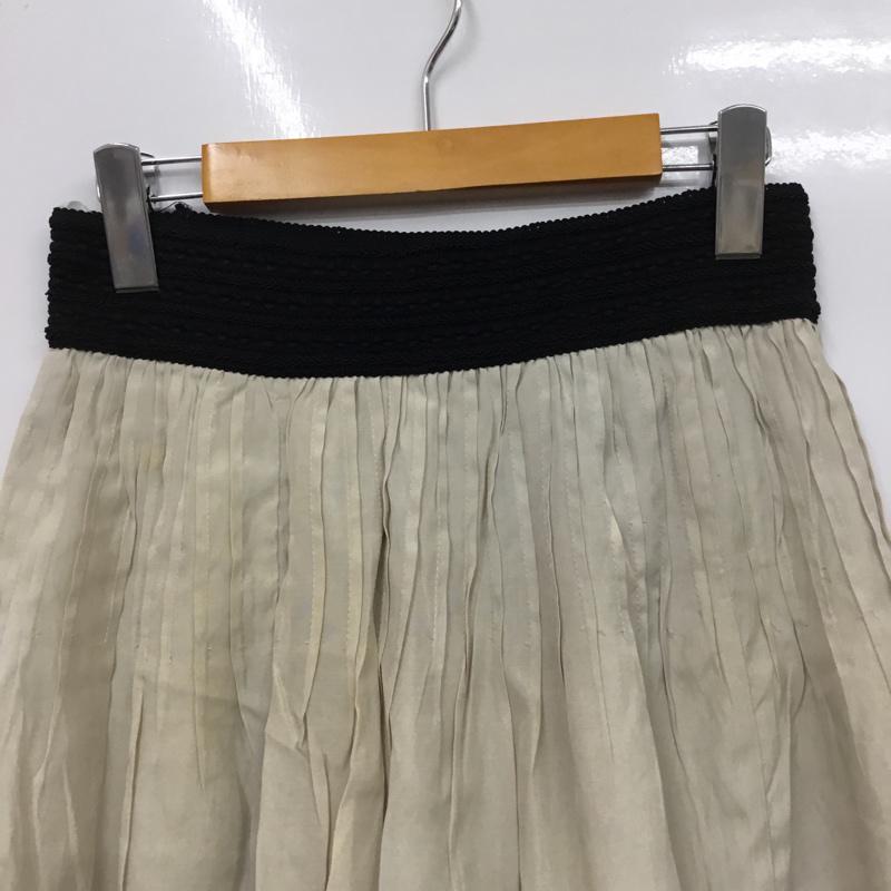 ラボラトリーワーク laboratory work パンツ ショートパンツ タック入り M 無地 黒 / ブラック / X アイボリー / アイボリー / レディース USED 古着 中古 10072877