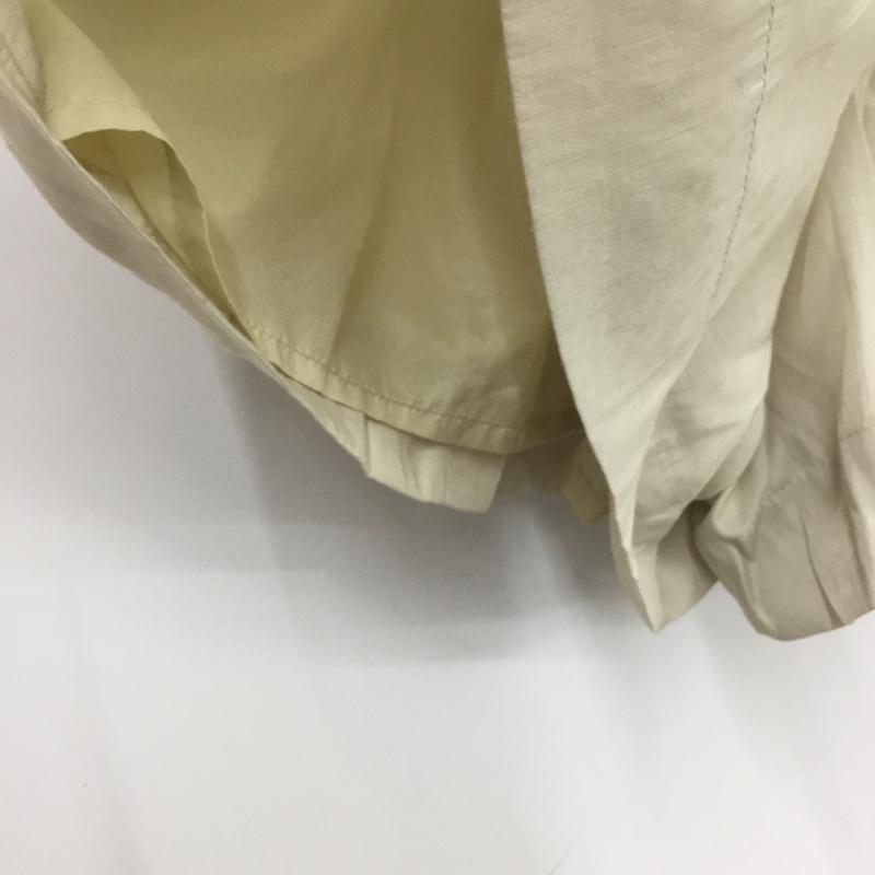 ラボラトリーワーク laboratory work パンツ ショートパンツ タック入り M 無地 黒 / ブラック / X アイボリー / アイボリー / レディース USED 古着 中古 10072877