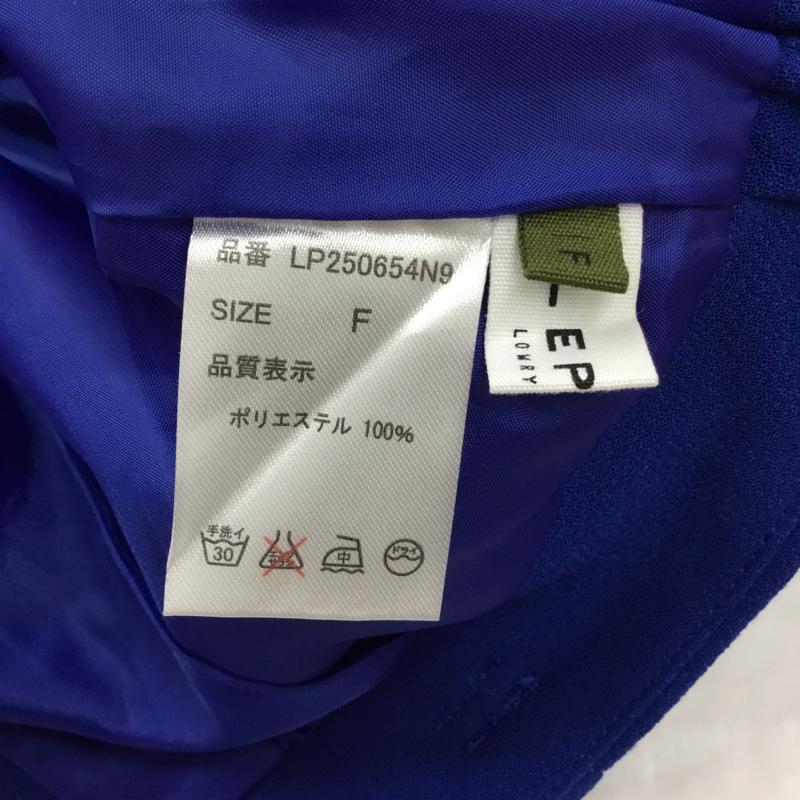 レプシィム LEPSIM パンツ ショートパンツ LP250654N9 FREE 無地 青 / ブルー / レディース USED 古着 中古 10072889