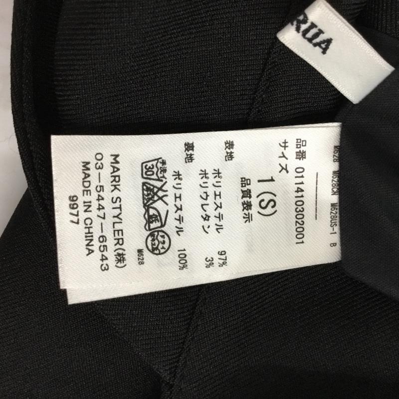 ムルーア MURUA サロペット・オーバーオール サロペット、オーバーオール 011410302001 ショートパンツ 1 無地 黒 / ブラック / レディース USED 古着 中古 10072912
