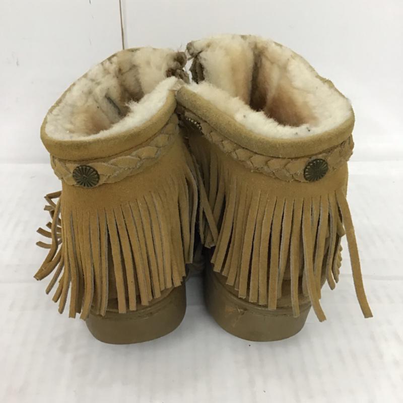 ミネトンカ Minnetonka ブーツ 一般 無地 茶 / ブラウン / メンズ USED 古着 中古 10072964