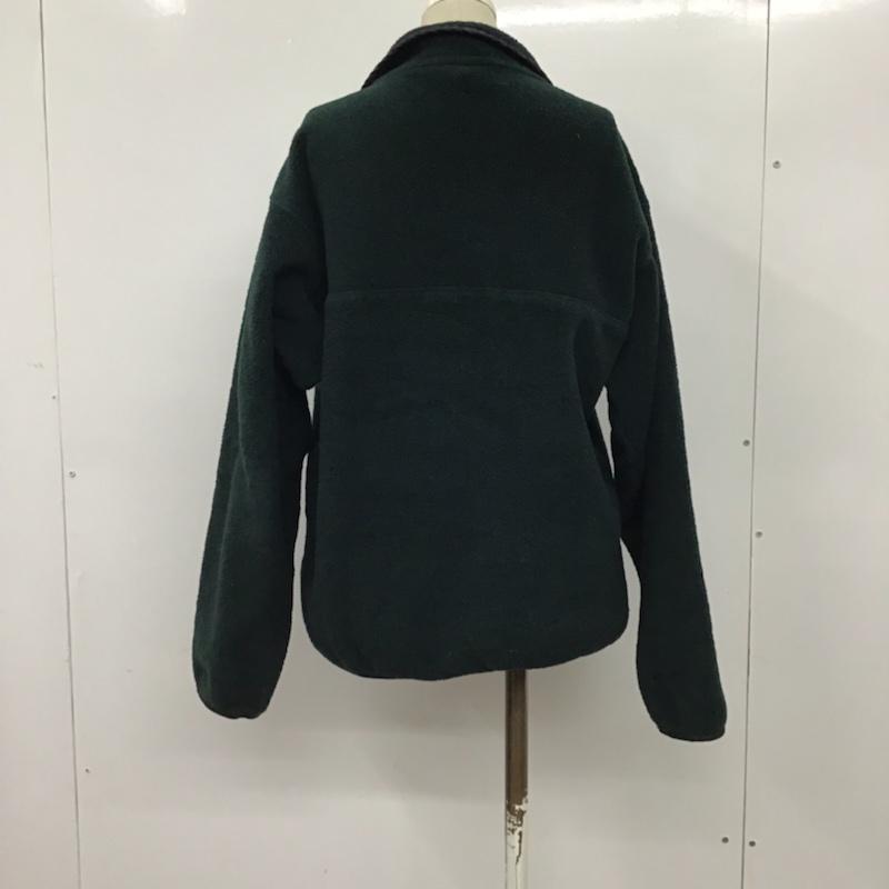 パタゴニア patagonia トレーナー 長袖 プルオーバー フリースジャケット S ロゴ、文字 緑 / グリーン / X 紫 / パープル / レディース USED 古着 中古 10073085