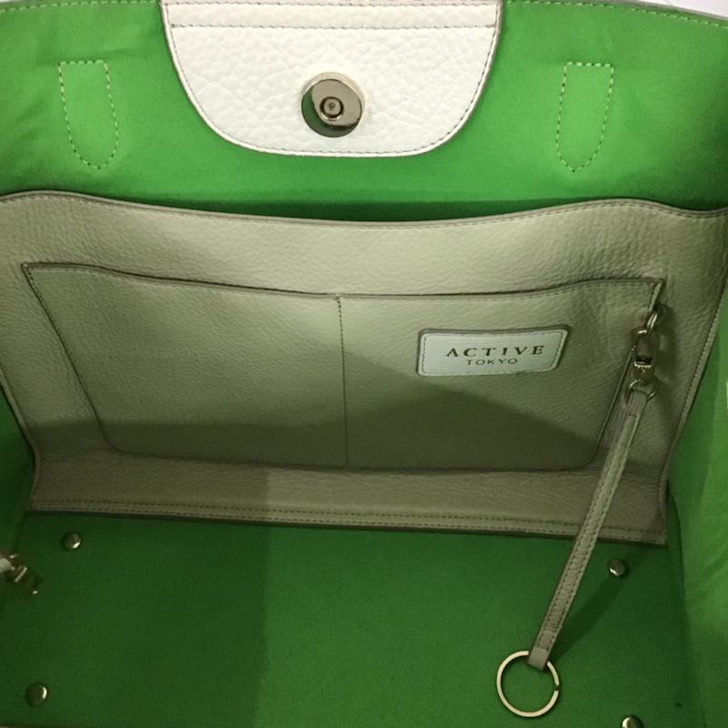 アクティブ active ハンドバッグ ハンドバッグ 無地 マルチカラー / マルチカラー / レディース USED 古着 中古 10073112