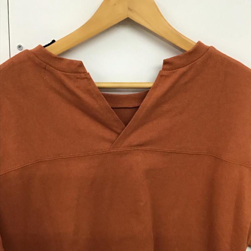 ビームス ハート BEAMS HEART Tシャツ 半袖 無地 茶 / ブラウン / レディース USED 古着 中古 10073116