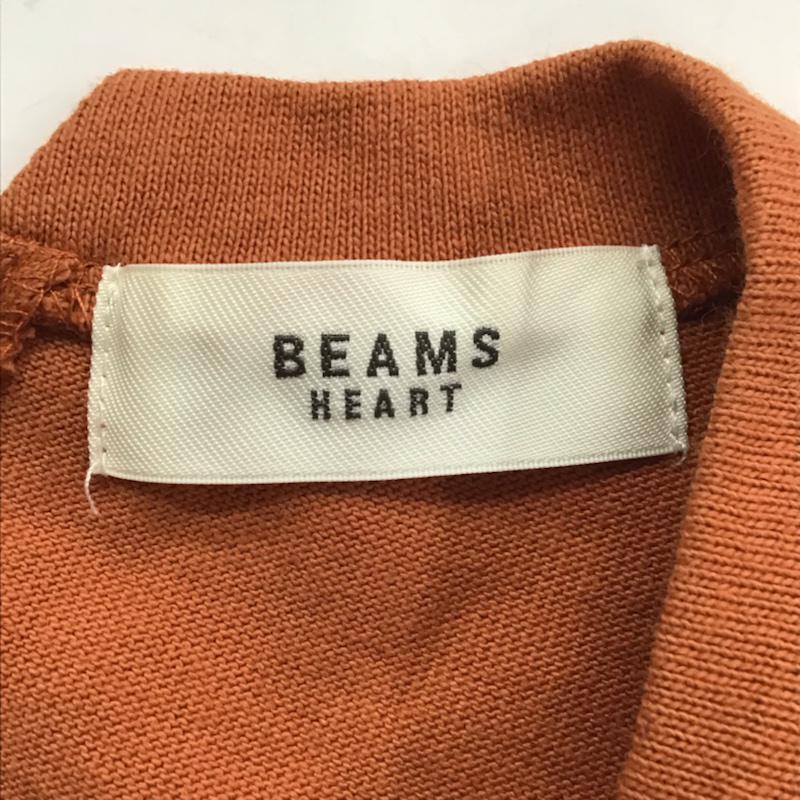 ビームス ハート BEAMS HEART Tシャツ 半袖 無地 茶 / ブラウン / レディース USED 古着 中古 10073116