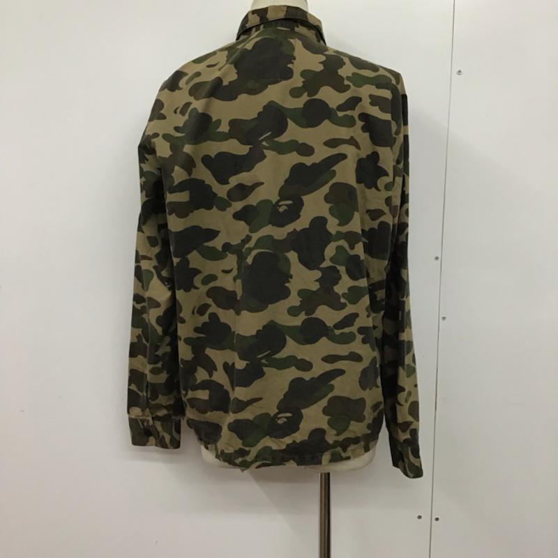 アベイシングエイプ A BATHING APE シャツ、ブラウス 長袖 ミリタリー M カモフラージュ柄・迷彩 ベージュ / ベージュ / X 茶 / ブラウン / X カーキ / カーキ / メンズ USED 古着 中古 10073468
