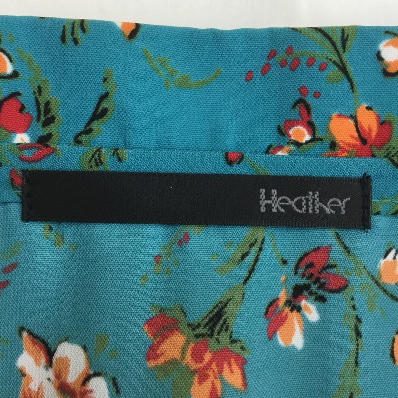 ヘザー Heather ワンピース・ドレス・オールインワン ワンピース・ドレス・オールインワン FREE 花柄 青 / ブルー / レディース USED 古着 中古 10073526
