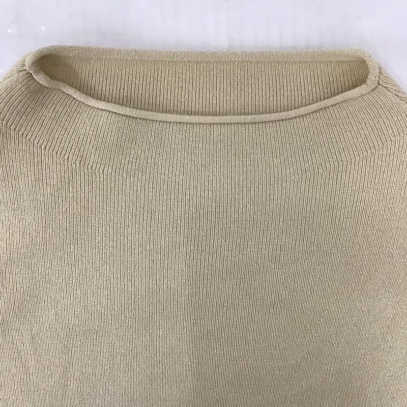 アイテムズ アーバンリサーチ ITEMS URBAN RESEARCH ニット、セーター 長袖 IT97-22N057 FREE 無地 アイボリー / アイボリー / レディース USED 古着 中古 10073555