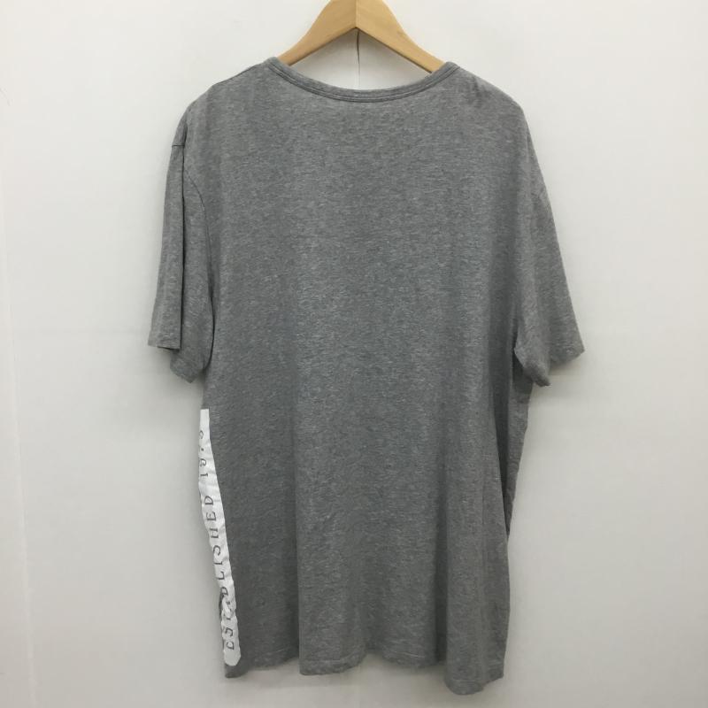 ティンバーランド Timberland Tシャツ 半袖 XL ロゴ、文字 灰 / グレー / メンズ USED 古着 中古 10073831
