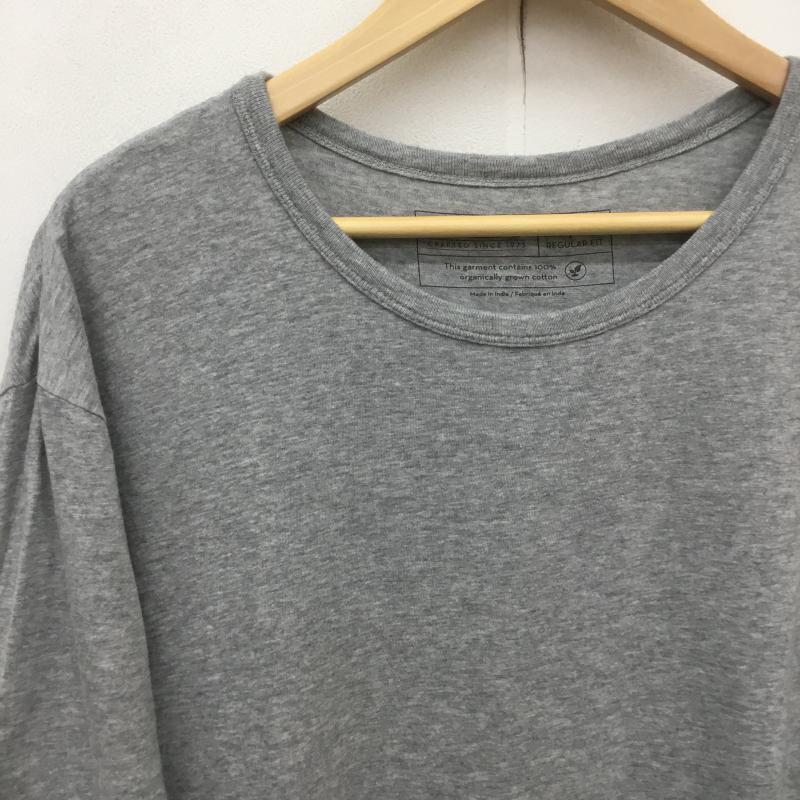 ティンバーランド Timberland Tシャツ 半袖 XL ロゴ、文字 灰 / グレー / メンズ USED 古着 中古 10073831