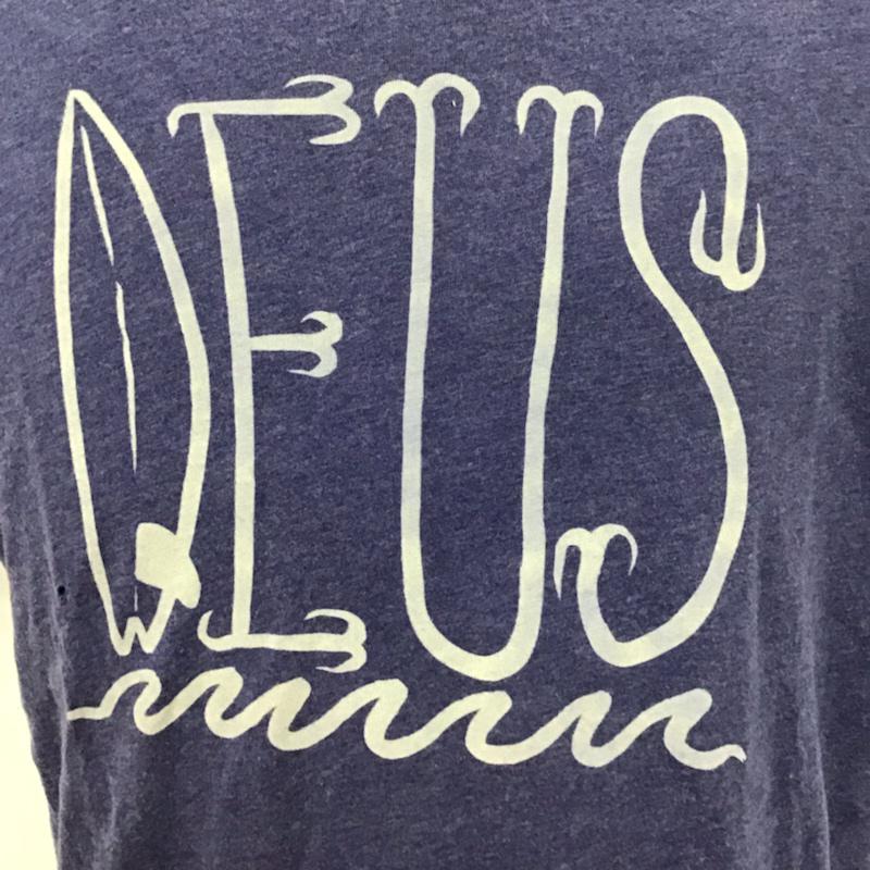 デウスエクスマキナ DEUS EX MACHINA Tシャツ 半袖 M プリント マルチカラー / マルチカラー / メンズ USED 古着 中古 10073879